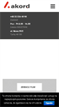 Mobile Screenshot of akord-dom.pl